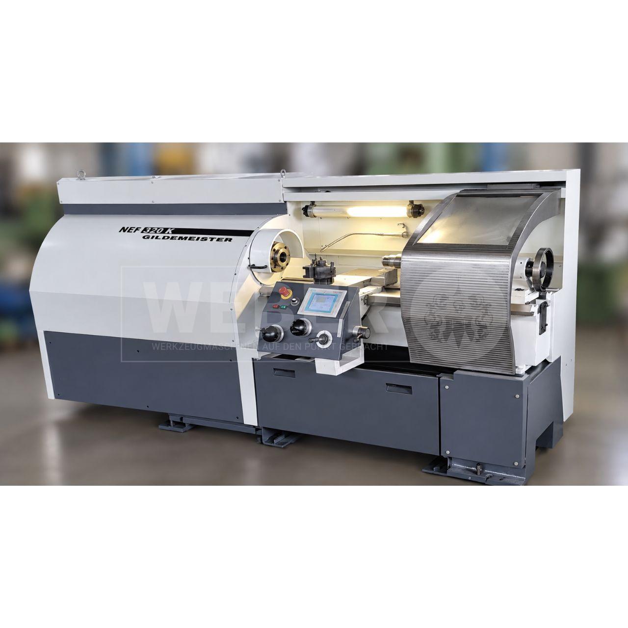 Gildemeister DMG NEF 320K Drehmaschine, 2026 geometrisch überholt