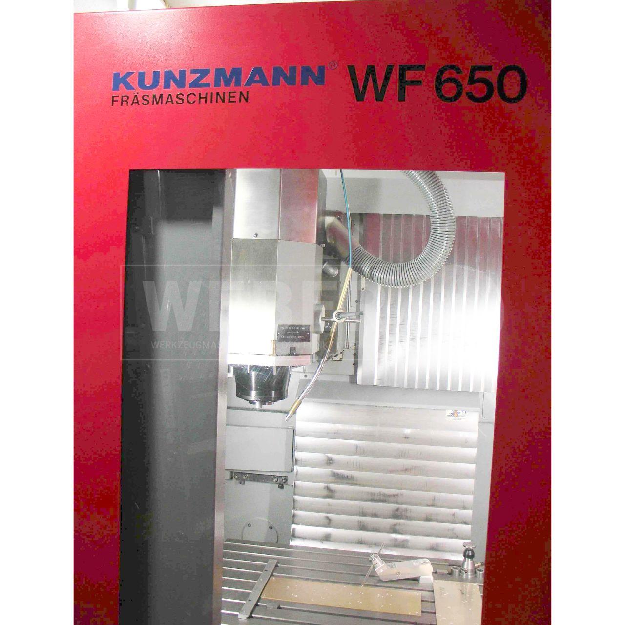 Kunzmann WF 650 CNC Werkzeugfräsmaschine
