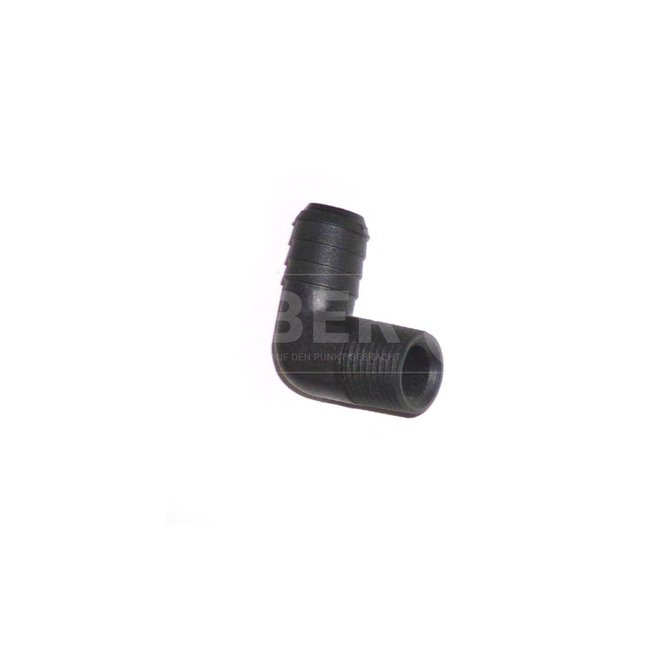 Stutzen 3/8 Zoll – 14 mm 90° für Kühlmittelpumpe PA-35 und SA