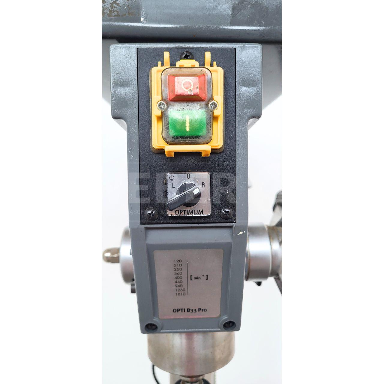 Optimum B 33 Pro Säulenbohrmaschine