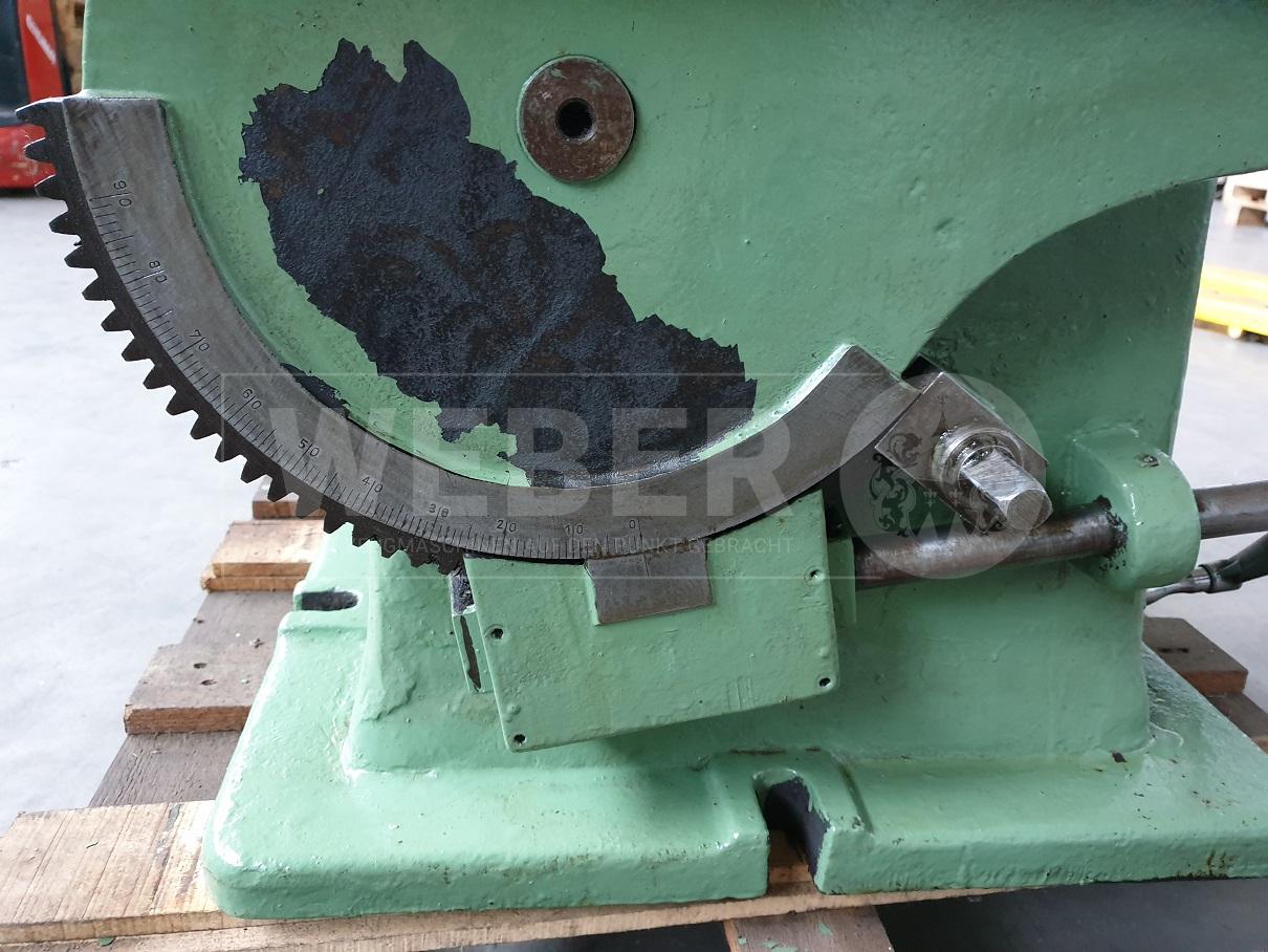 Schwenkbarer Würfeltisch für Radialbohrmaschine