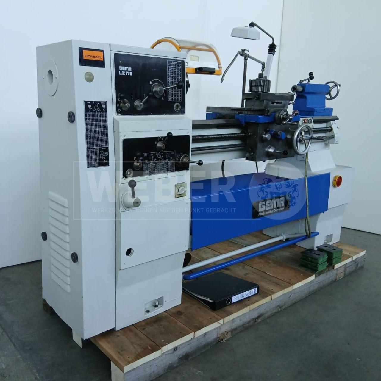 GEMA LZ 170 Leit- und Zugspindeldrehmaschine