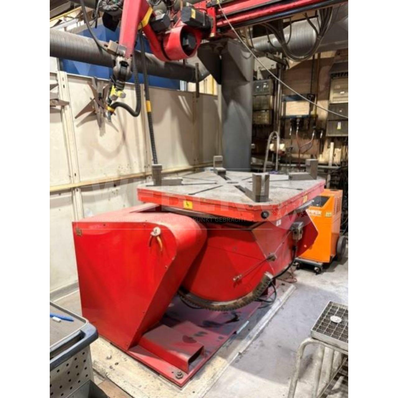 Reis Schweißroboteranlage RVL30-16 und zwei Robia RS-LS Kombivorrichtungen
