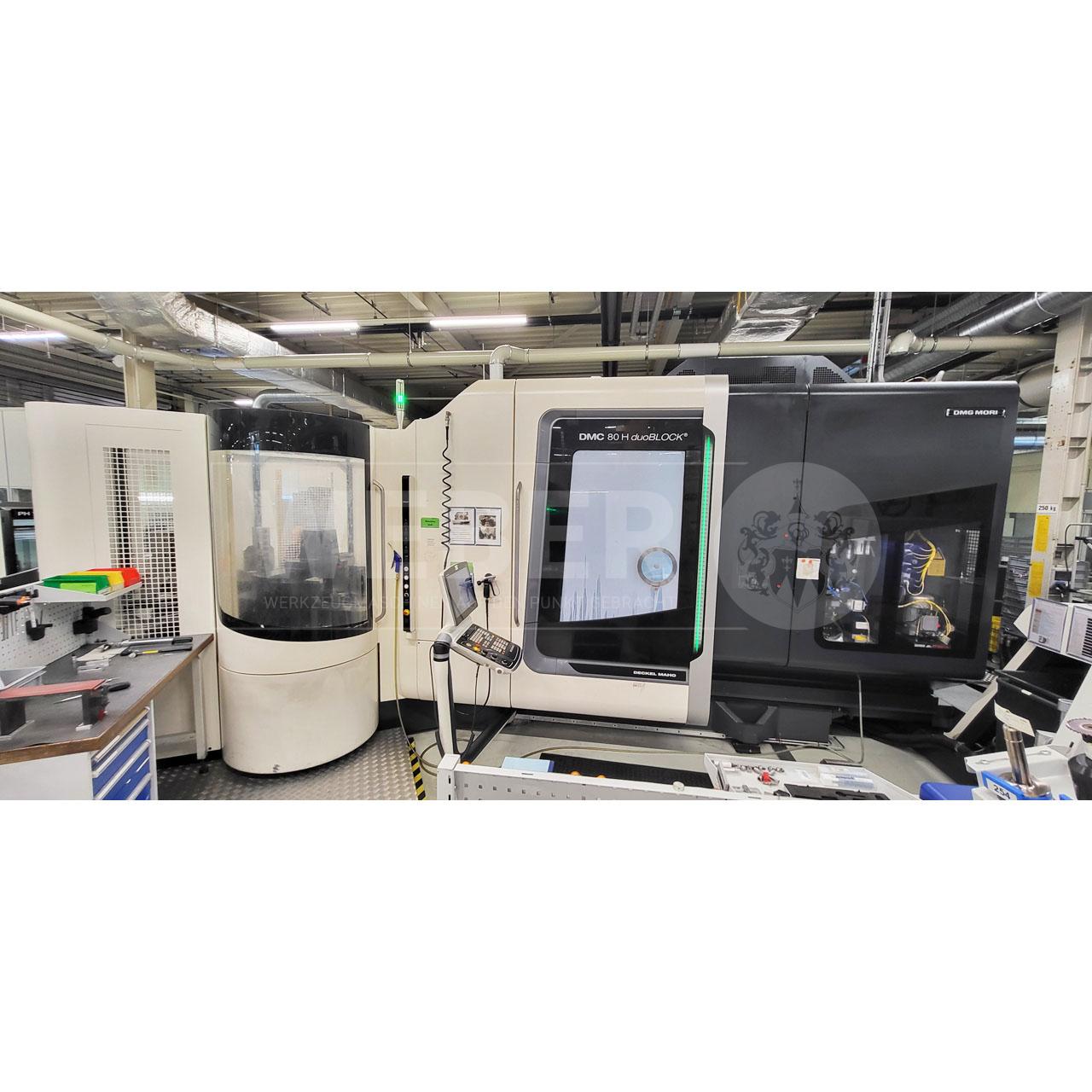 DMG Mori DMC 80H duoBlock 4-Achs-Horizontal-Bearbeitungszentrum