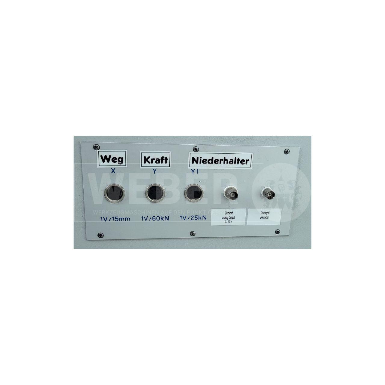 Erichsen Universal-Blech- und Band-Prüfmaschine Modell 145-60