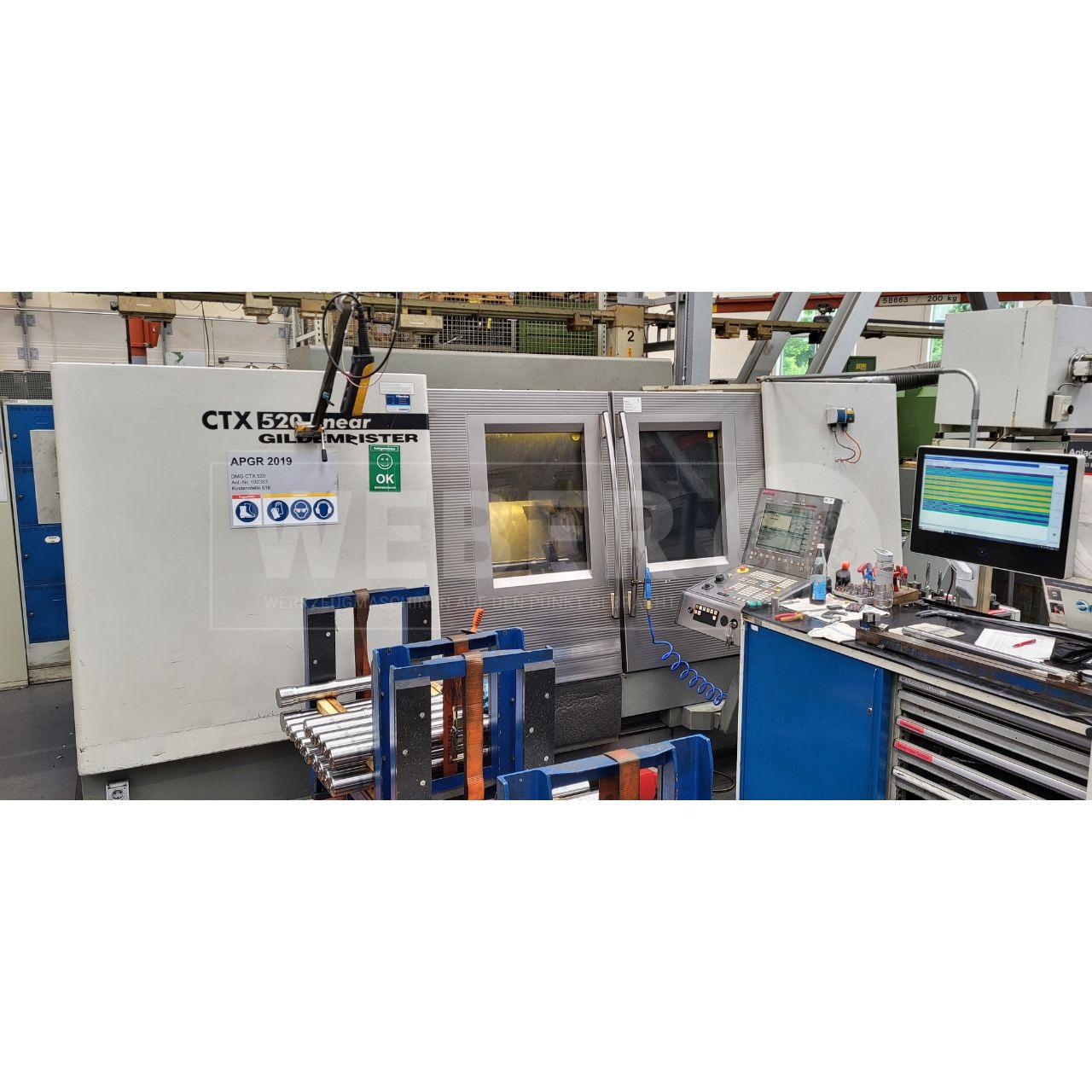 Gildemeister CTX 520 linear CNC Drehmaschine