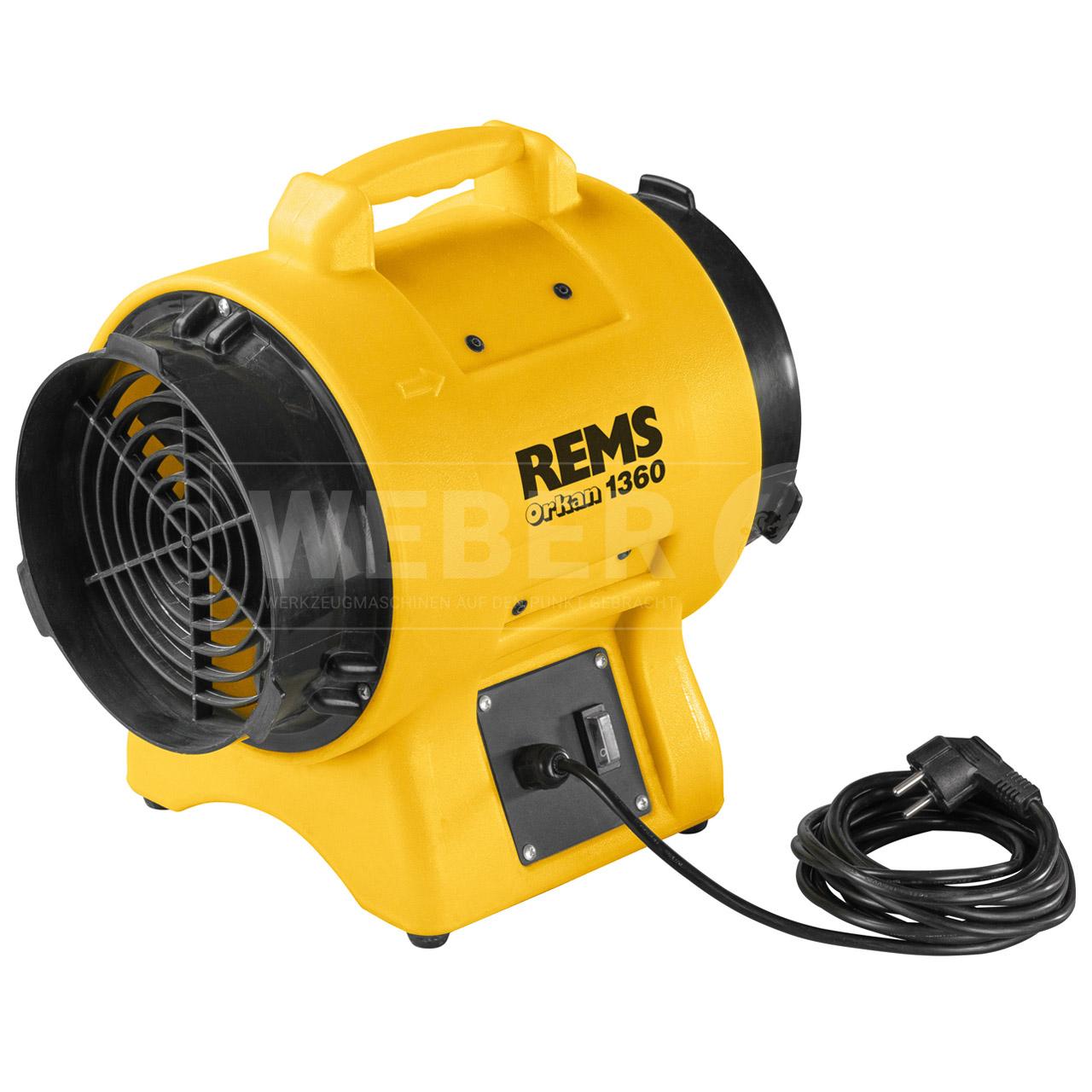 REMS Orkan 1360 Set - Baulüfter