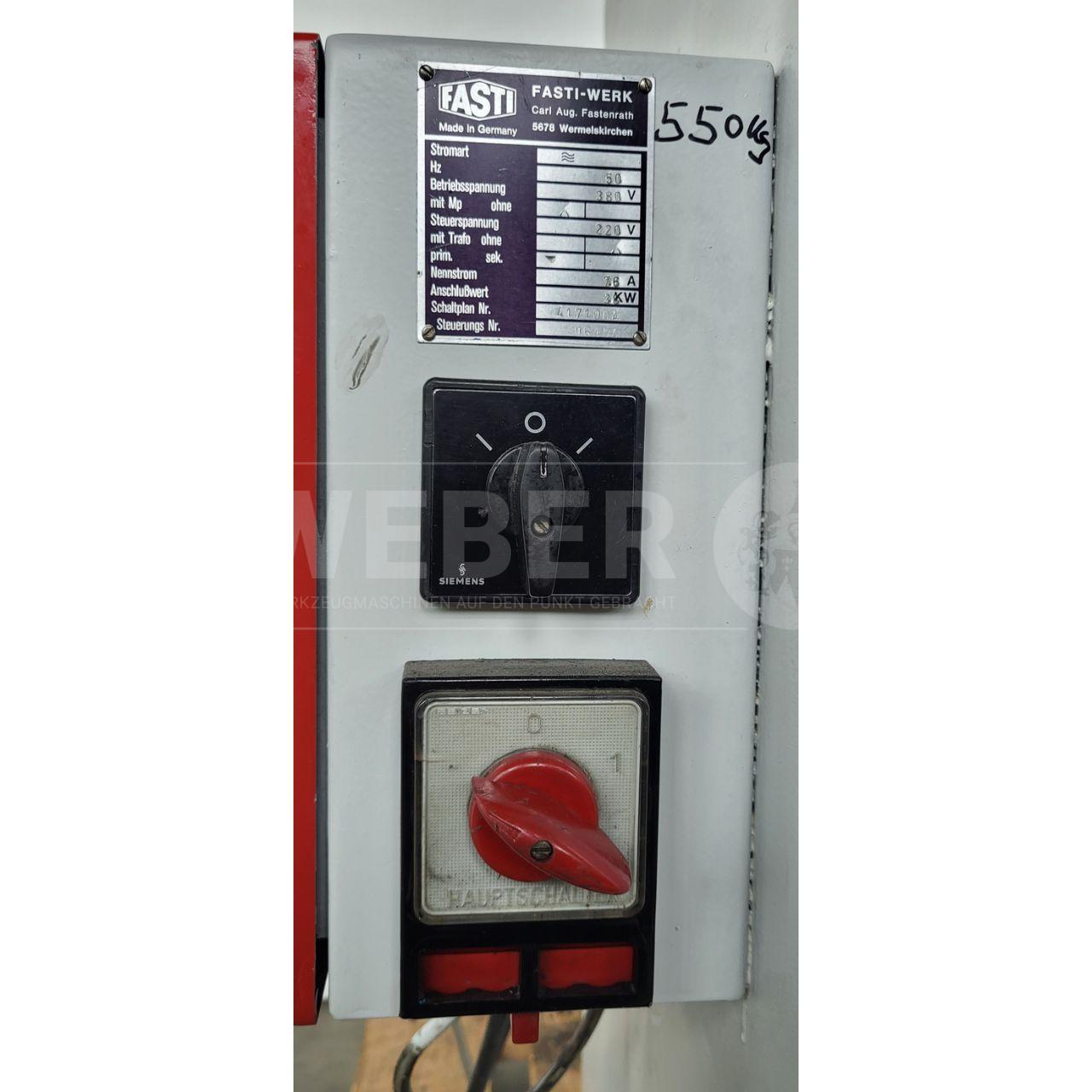 Fasti 417 Sicken- und Bördelmaschine