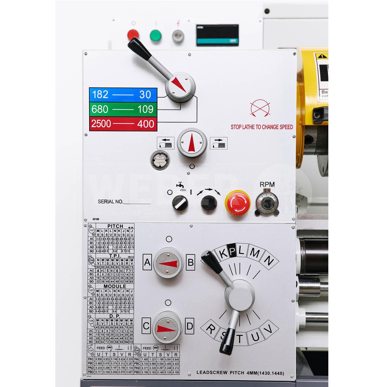 MIOTAL®  TC 165 x 750 Leit- und Zugspindeldrehmaschine 