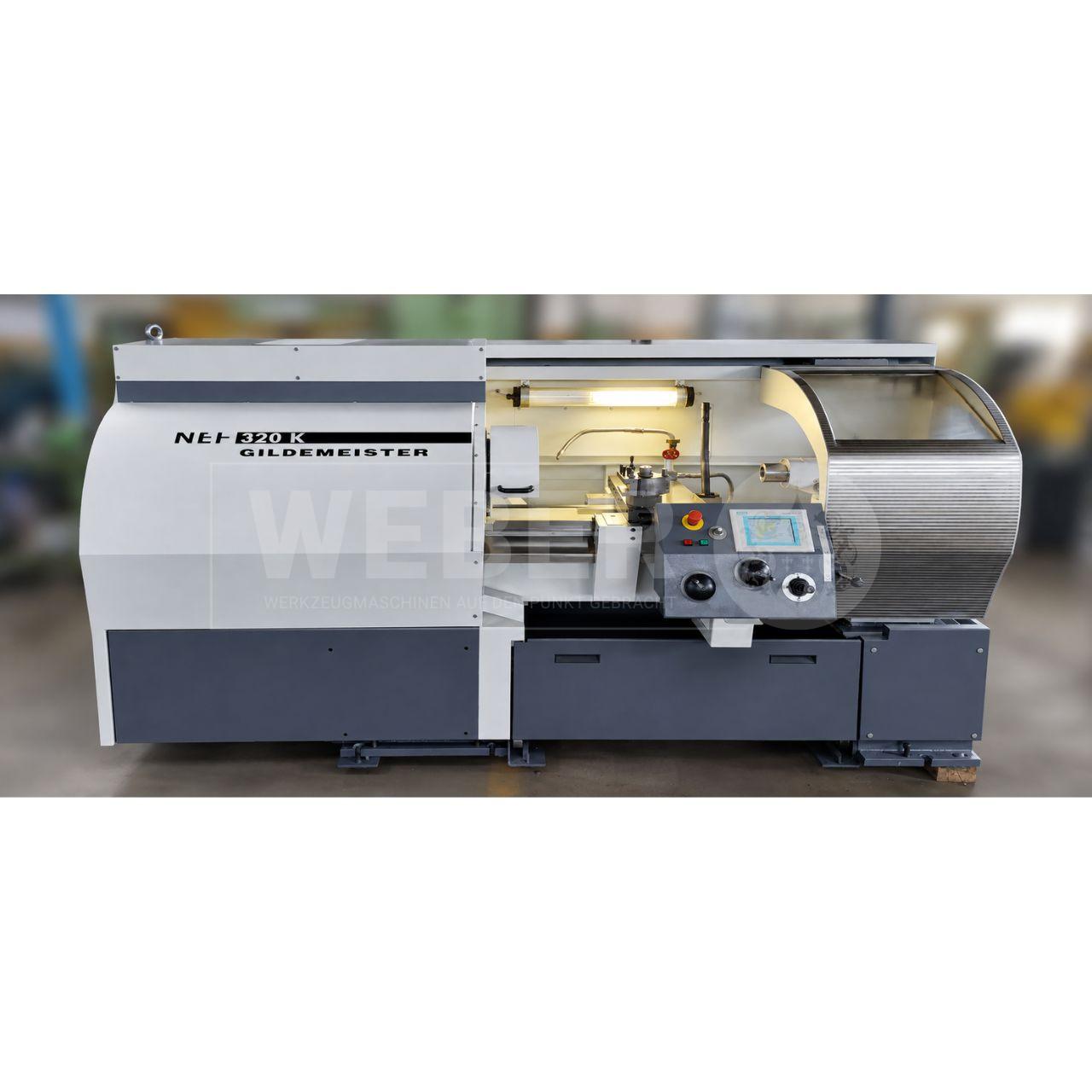 Gildemeister DMG NEF 320K Drehmaschine, 2026 geometrisch überholt