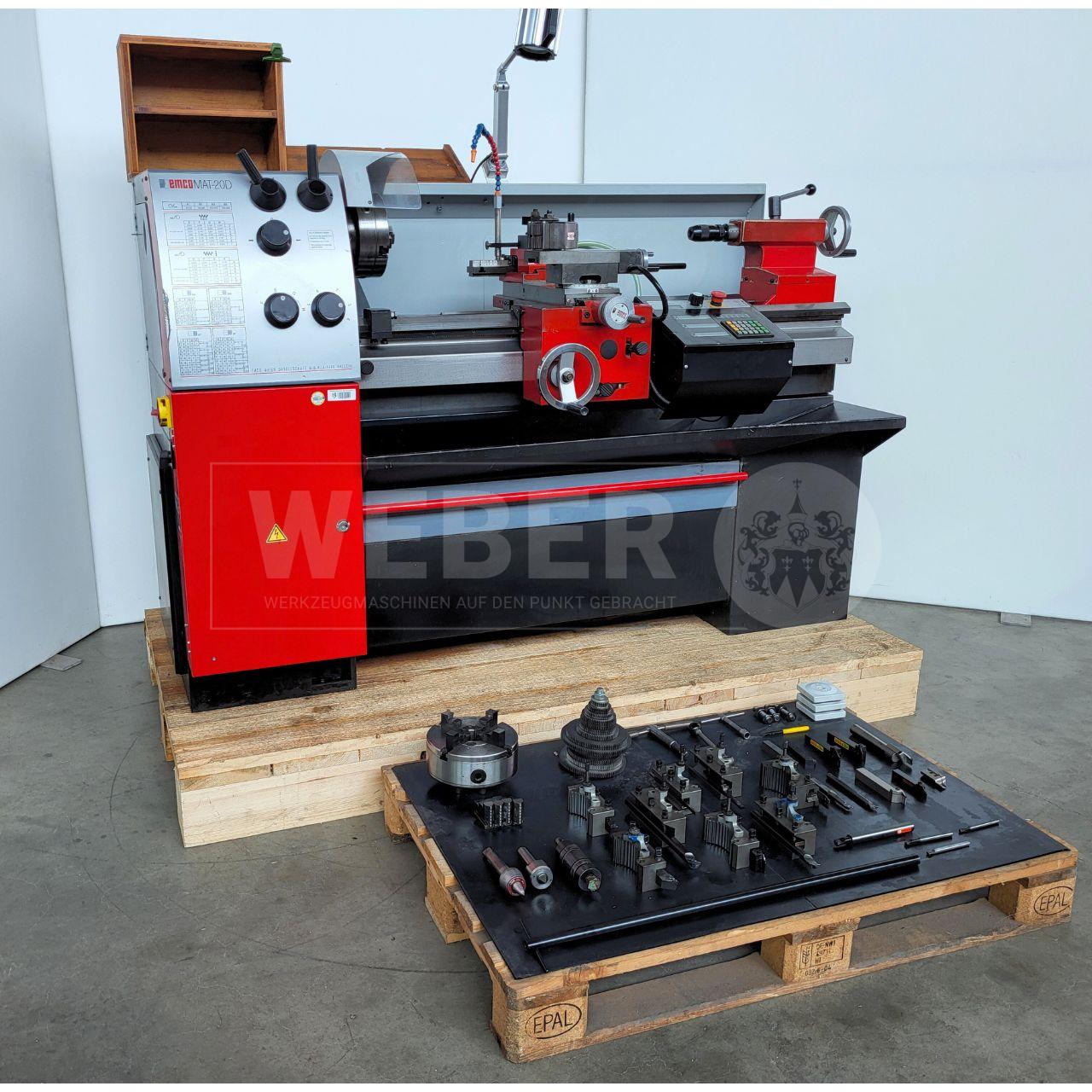 EMCO Emcomat 20D Leit- und Zugspindeldrehmaschine
