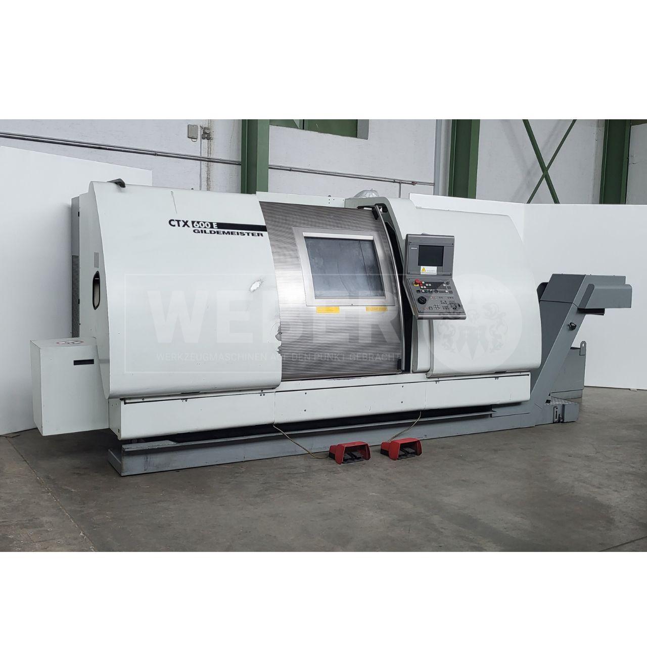 Gildemeister CTX 600E CNC Drehmaschine