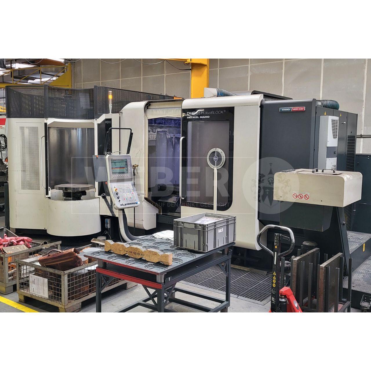 DMG DMC 65H duoBlock Horizontal Bearbeitungszentrum